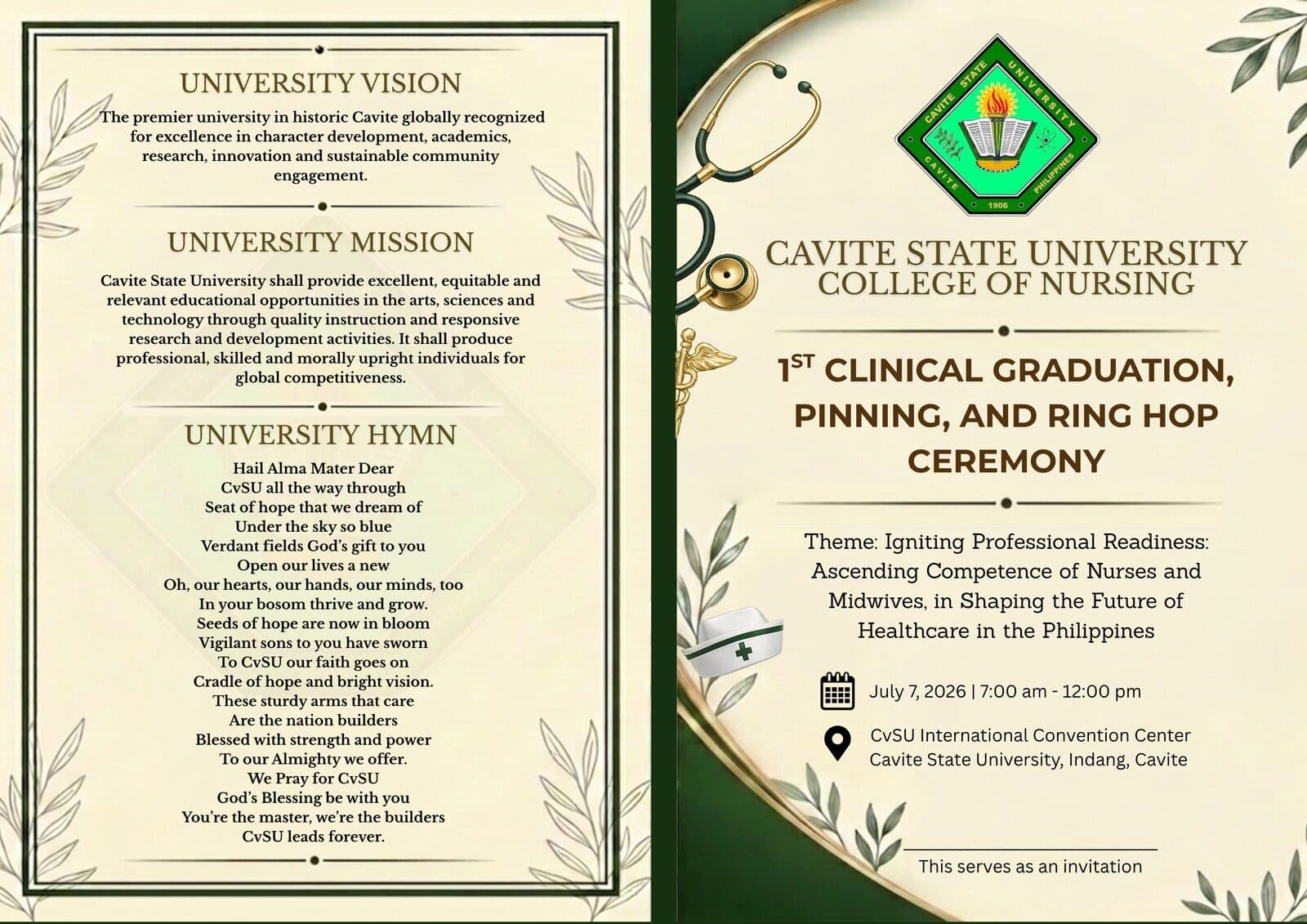 Event Invitation Design
